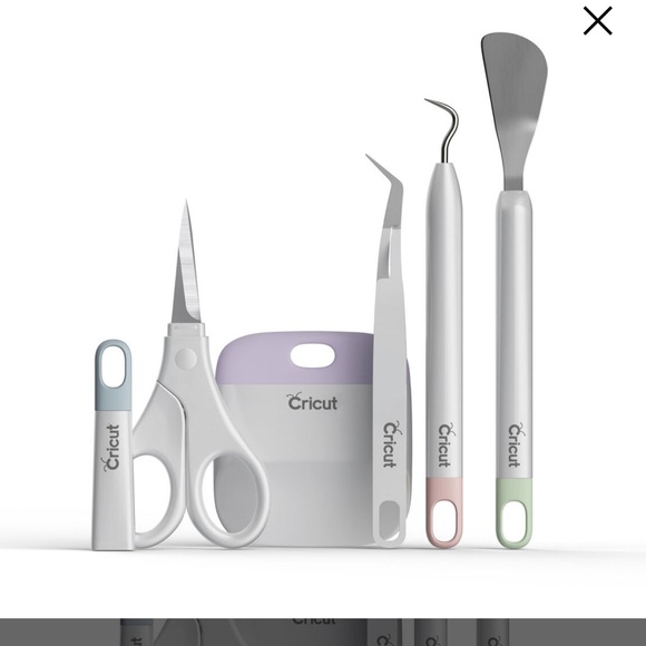 Cricut Crafting Tool Set - White, Gray, and Pastel - Picture 1 of 3